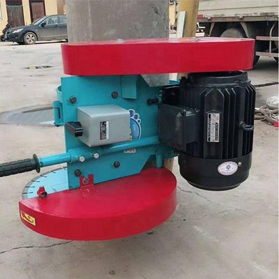Elektrische energiebron Pile Road Hoop Guardrail Cutting Machine met 2890r/min Rotary Speed
