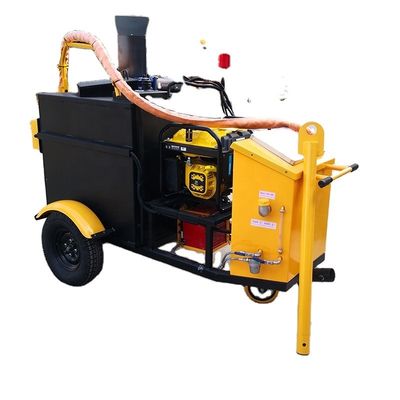 Laag onderhoudsbedrag Handdrukbare draagbare weggroeve slotting snijmachine 550 kg