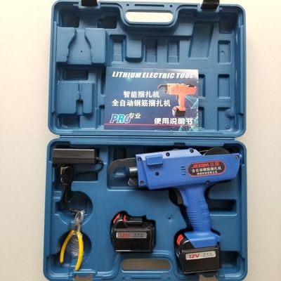 Gereedschap voor het vastmaken van de balk 6-60 mm Automatisch bandpistool met 2 oplaadbare batterijen 2000mAh 21V