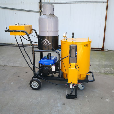 550 kg Asfaltvloer scheurverzegelingsmachine voor duurzaam onderhoud van wegen