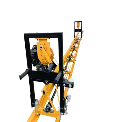 168 kg gewicht Aluminium laser betonnen vibreerende schroefmachine voor gladde wegverharding