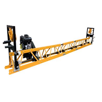 168 kg gewicht Aluminium laser betonnen vibreerende schroefmachine voor gladde wegverharding