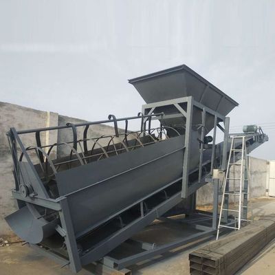 Aanpasbare dubbele laag trillingssteen screening machine voor mobiele silica zand