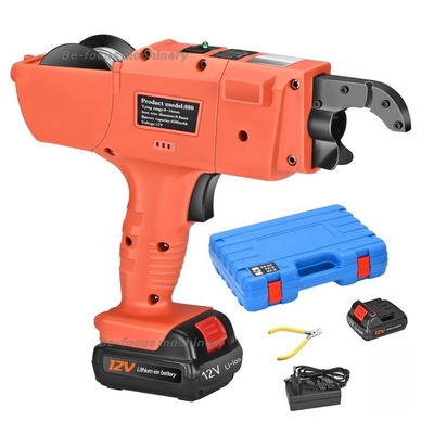 Elektrische bindmachine 12V 4500mAh voor 8mm-34mm banden met twee batterijpannen