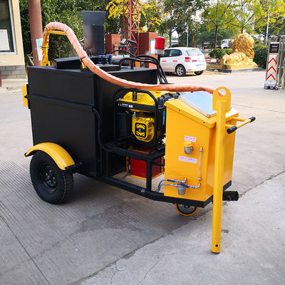 Laag onderhoudskosten 100l Asfalt weg scheur vulmachine Gasoline/ Diesel scheur afdichtmachine