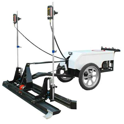 350 mm Max. Pavingdikte Vier wielen laser schroef voor cement vloer leveling project