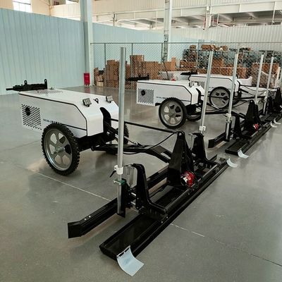 Vorkliftbetonlasernivelmachine met dubbelontvanger Delta-servo-reisdrijving