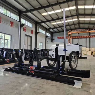 3200*27001120mm Automatische Paver Vibratory Ride On Concrete Laser Screed met 23kw Power