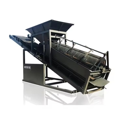 Mobiele silica zand screening machine met trillingsondersteuning 1800 KG 380V aanpasbaar