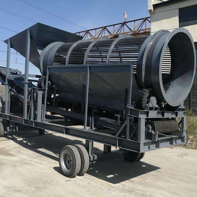 380V zand- en grindseparatie-machine voor mobiele screeninginstallatie in rivierzandmijn