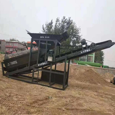 11m*2.2m*3.7m Dimensie Rotary Drum Sand Screening Machine voor Parameter Roller