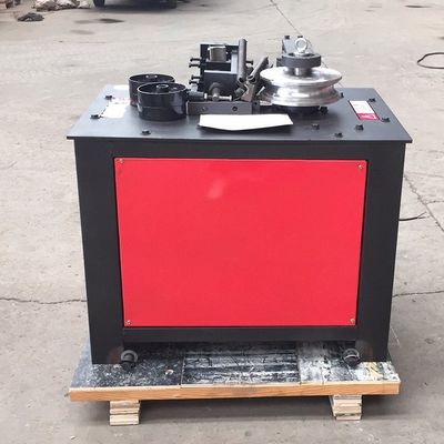 WG76 Automatische gegalvaniseerde buisbuigmachine met een primaire vorm van stalen staafbuis met een vermogen van 4 kW