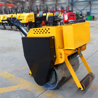 500 kg Vibratorrol Hydraulische schok Kleine single drum wegrol voor wegprojecten