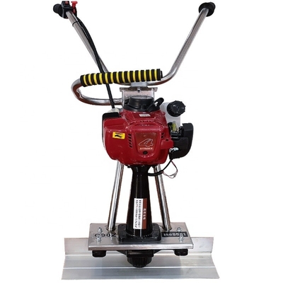 Vlak Beton snel met benzine Beton Vibrating Screed en 5.5hp Max.output