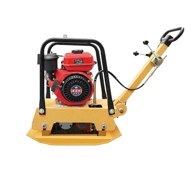 Plaatcompressiewerk Benzinplaatcompressor met luchtgekoelde 4-cyclus benzinemotor