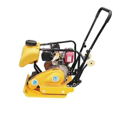 6.5HP Motor Constructie Metalen Compactor Platen Rammer Compactor