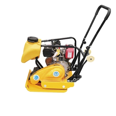 6.5HP Motor Constructie Metalen Compactor Platen Rammer Compactor