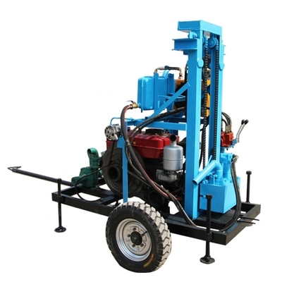 150m diesel hydraulische waterputboringmachine met Changchai-motor in de Filipijnen