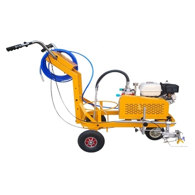 Verfmachine voor het markeren van de weg met een automatische spuitfunctie