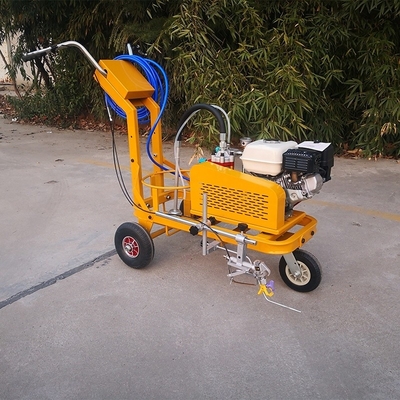 Verfmachine voor het markeren van de weg met een automatische spuitfunctie