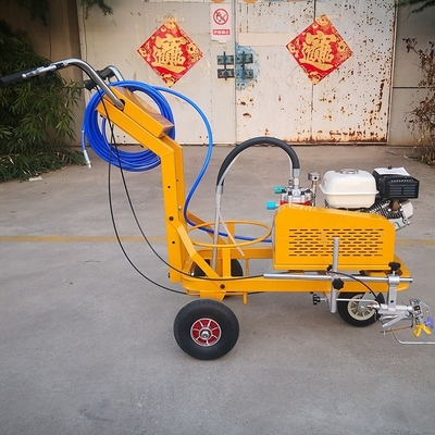 Mark Roads met precisie met behulp van Hand Push Cold Paint Road Sprayer bij 1450*830*1100mm