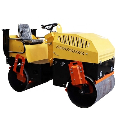 Ga achter de hydraulische dubbele drum wegroller voor gladde asfalt en grond compactering