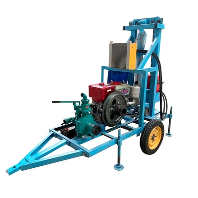 Bouwwerkzaamheden 600 kg Boorgat Waterput Boormachine Truck gemonteerd met compressor