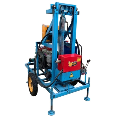 Bouwwerkzaamheden 600 kg Boorgat Waterput Boormachine Truck gemonteerd met compressor