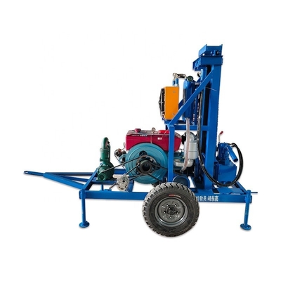 Bouwwerkzaamheden 600 kg Boorgat Waterput Boormachine Truck gemonteerd met compressor