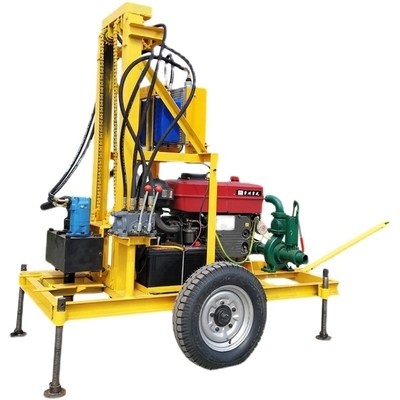 Bouwwerkzaamheden 600 kg Boorgat Waterput Boormachine Truck gemonteerd met compressor