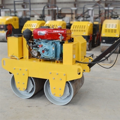 Ontwerp 20KN*2 Exciting Force Hand Road Roller Compactor voor verbeterde wegbouw