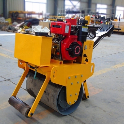 Walk Behind Road Roller 600kg met CHANGFA motor en 20KN*2 opwindende kracht