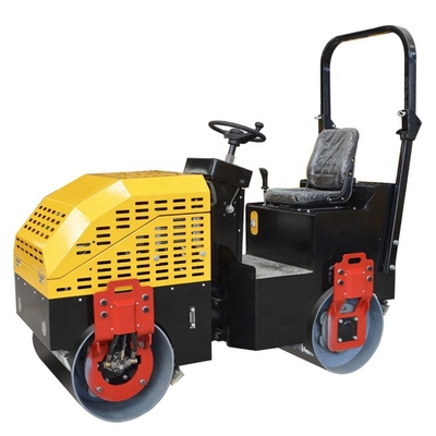 Doppeltrommelroller handwegrolcompactor voor kleine wegspanden