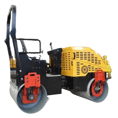 Doppeltrommelroller handwegrolcompactor voor kleine wegspanden